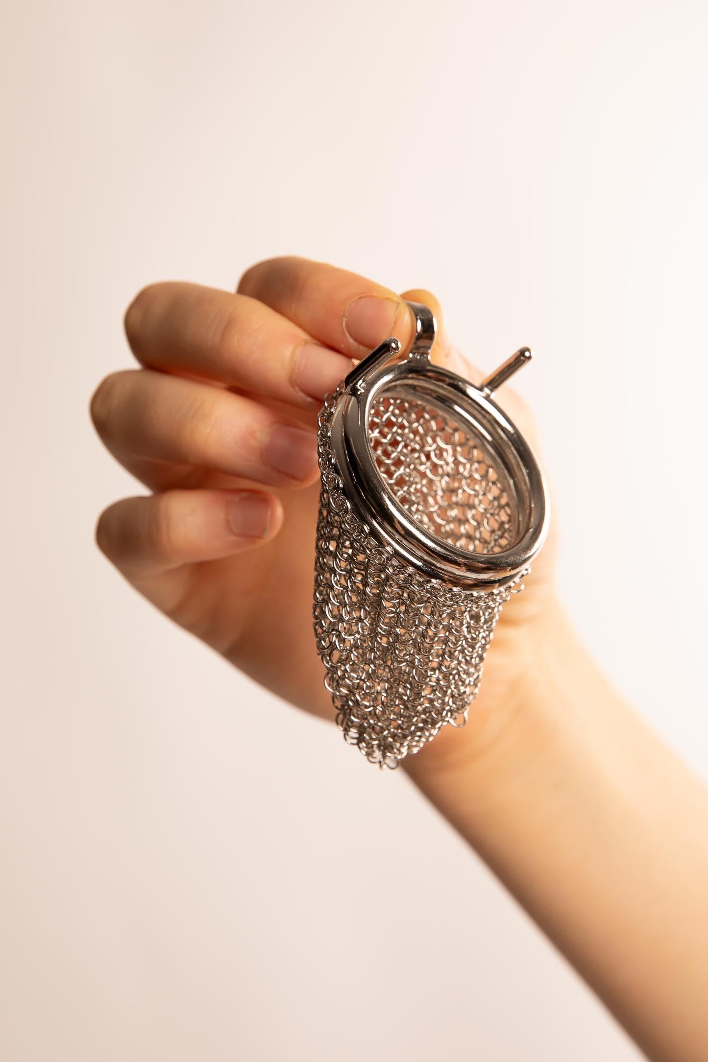 METAL MESH PENIS CAGE