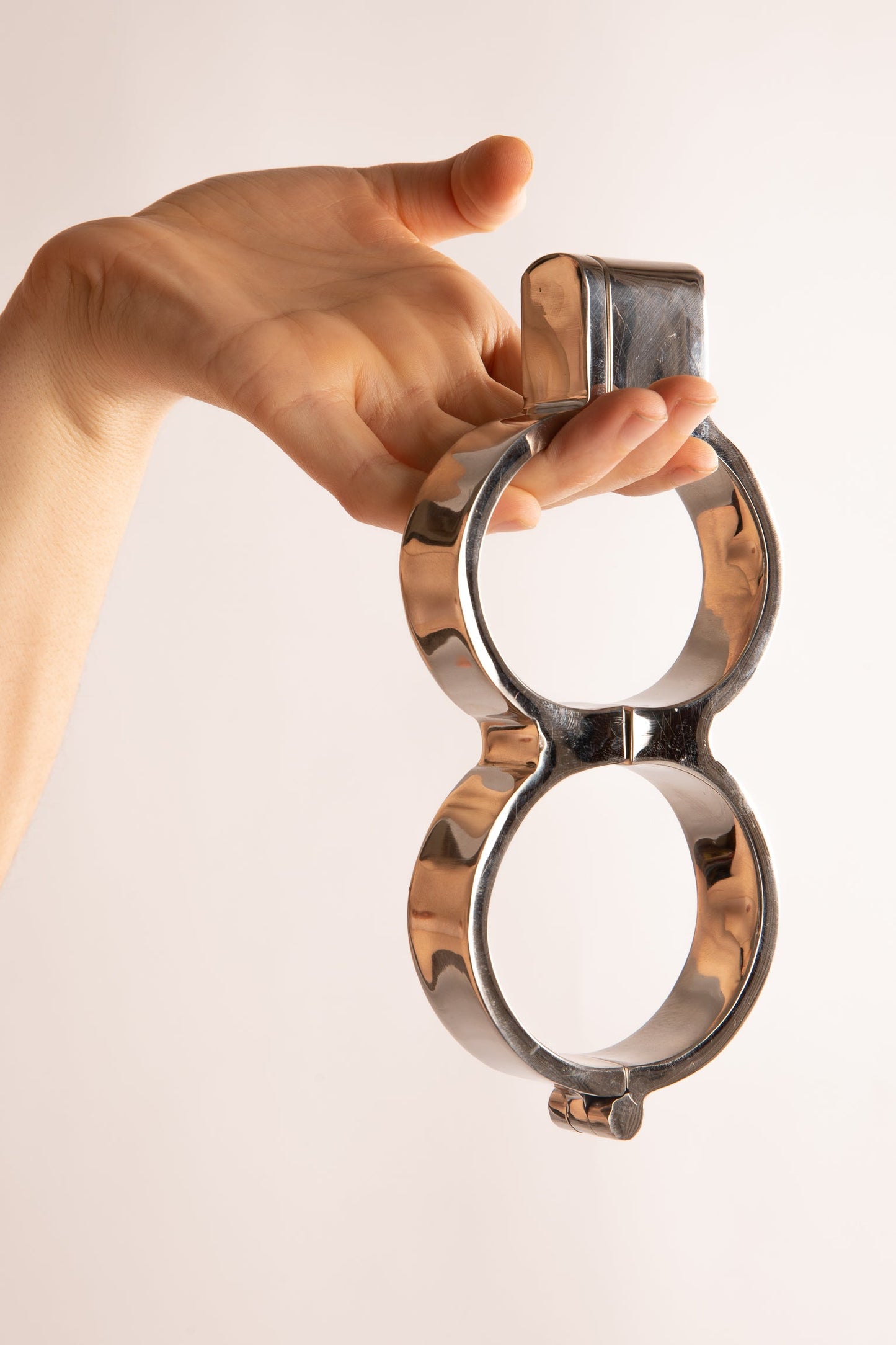 RIGID STEEL HANDCUFFS