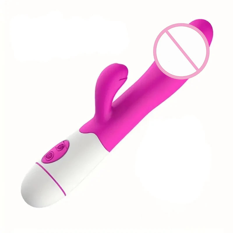 30 Speed G-spot Vibrator, Vaginal/Clitoral Massager, Sex Toys, Female Sex Toys, Adult Toys, Sexy Toys (Batteries not included)