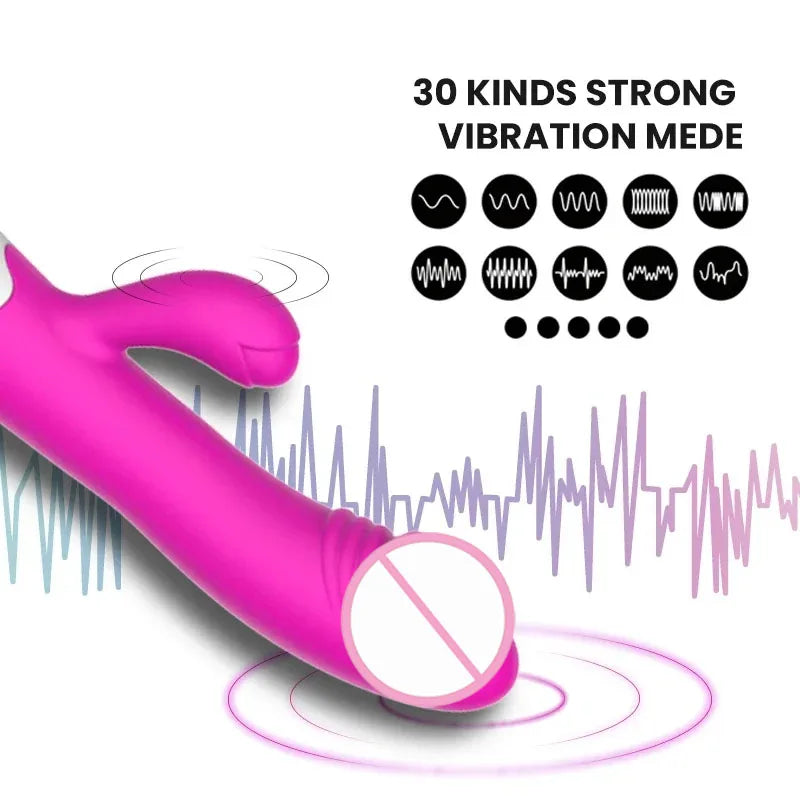 30 Speed G-spot Vibrator, Vaginal/Clitoral Massager, Sex Toys, Female Sex Toys, Adult Toys, Sexy Toys (Batteries not included)