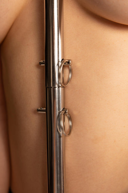 CONSTRAINT COLLAR & CUFFS SET WITH METAL ROD