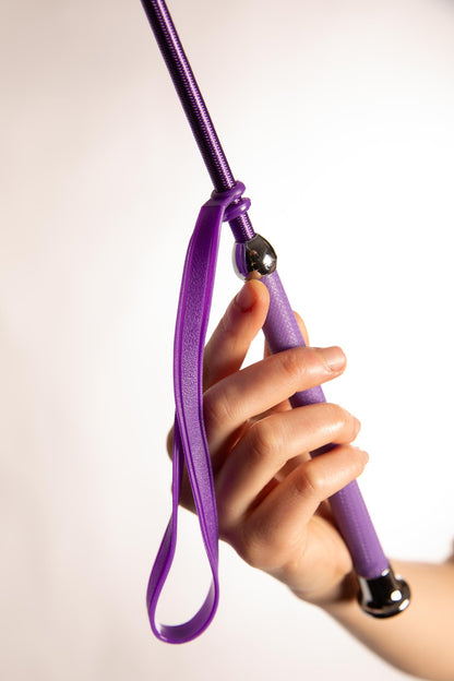 PURPLE SILICONE WHIP
