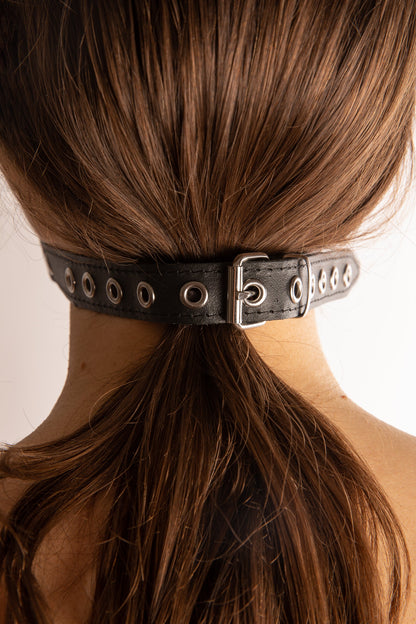 SILENTIUM GAG BALL IN BLACK ALUMINUM