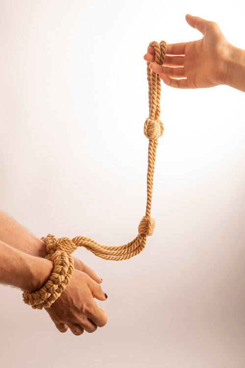 SHIBARI ROPE HANDCUFFS & LEASH