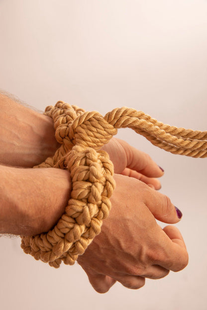 SHIBARI ROPE HANDCUFFS & LEASH