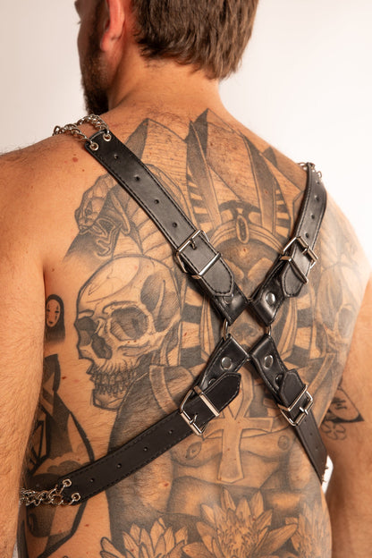 ECO LEATHER CHAIN HARNESS